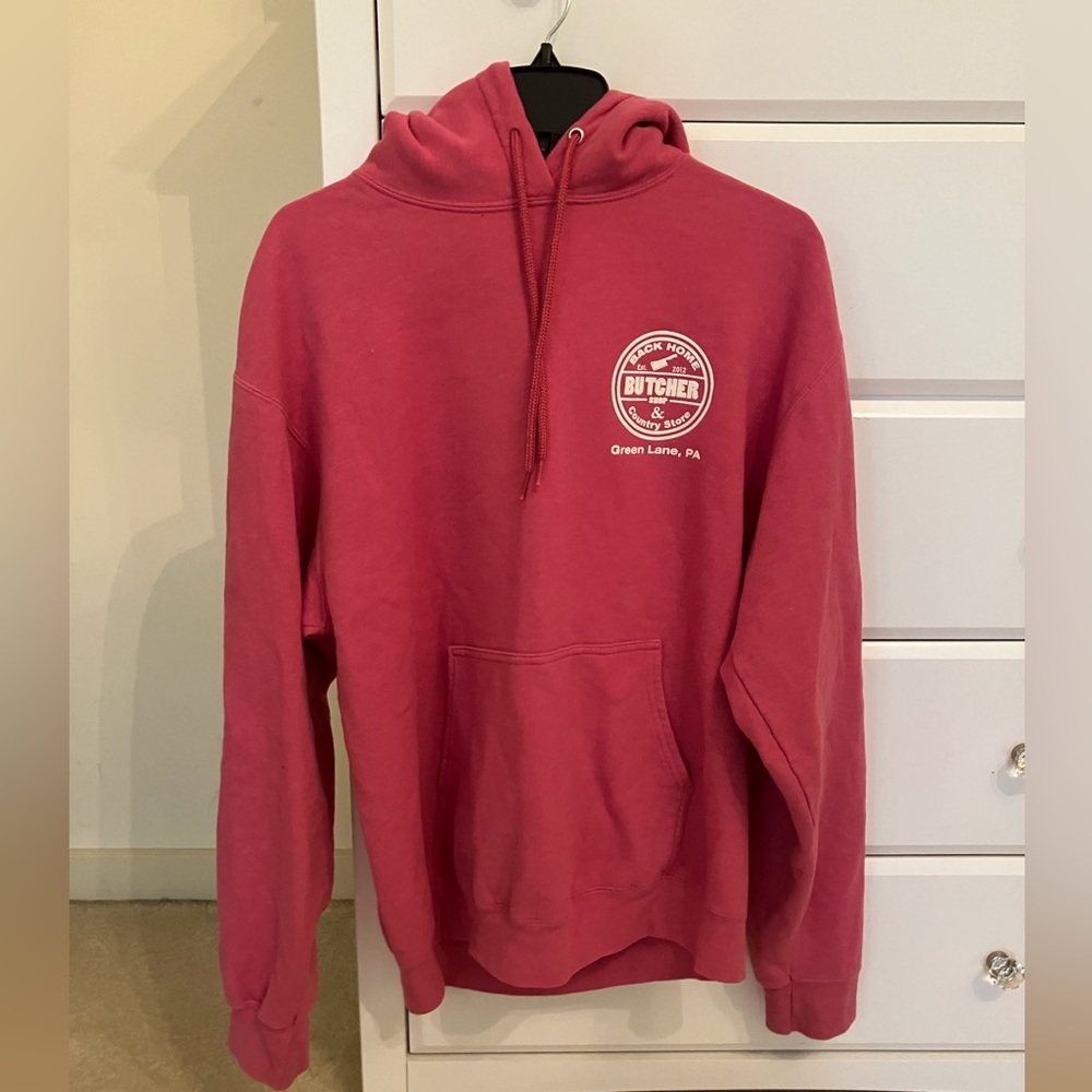 Dark Pink Hoodie